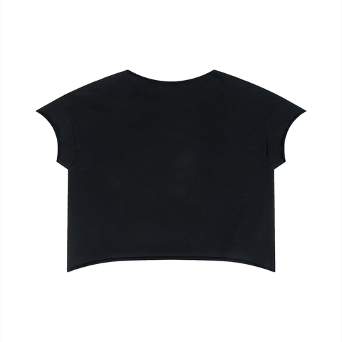 BOXY RAW EDGE T-SHIRT