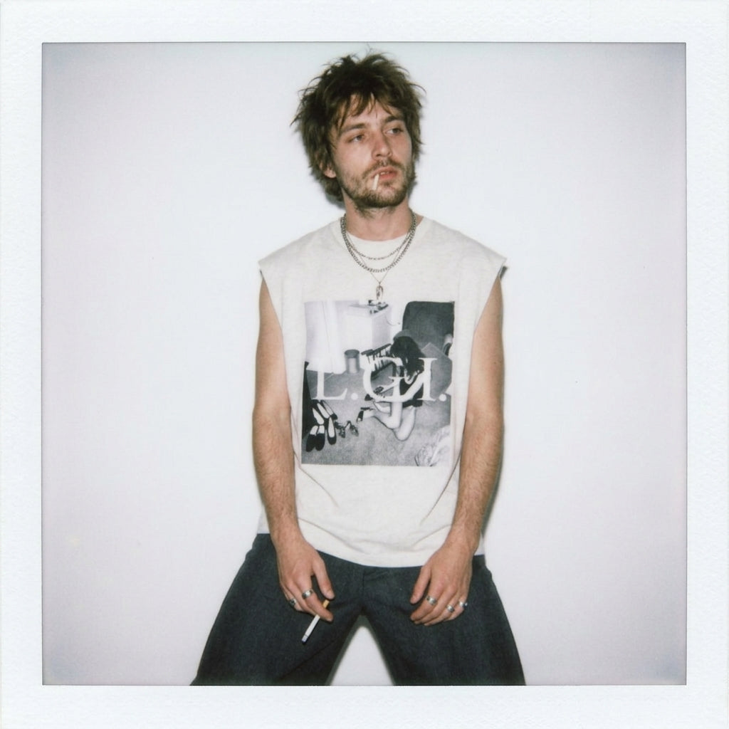 RAW EDGES TANK TOP